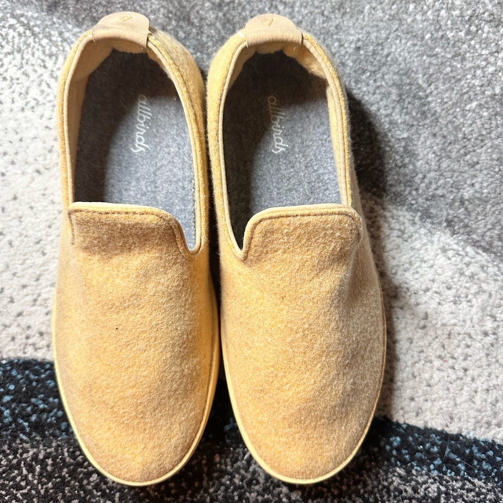 Shoes| Allbirds Wool Loungers in Yellow | Women’s Size 8